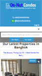 Mobile Screenshot of onnutcondos.com